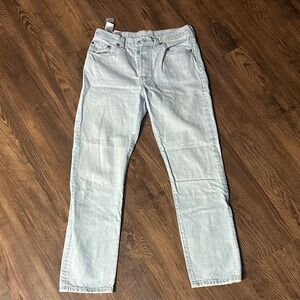 Levi's Light Blue Straight Leg Jeans
